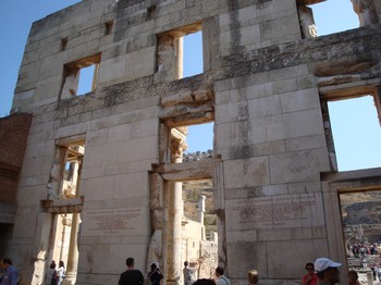 Intérieur de la Blibliothèque