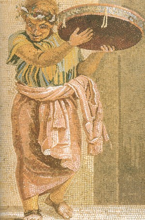 Mosaïque de Dioscoride de Samos provenat de la ville dite de Cicéron