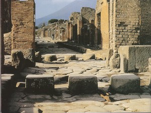 Carrefour de la rue de l'Abondance et de la rue de Stabia