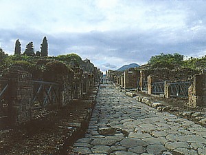 Rue de la porte du Vésuve