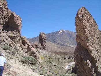 Paysages spectaculaires et le Teide 