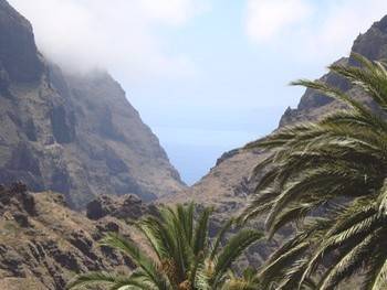 Vue sur la cte depuis Masca 